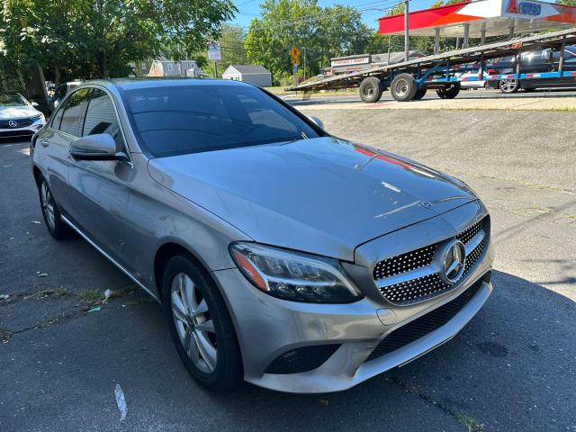 55SWF8EB8KU318095 - 2019 MERCEDES-BENZ C 300 4MATIC SILVER photo 4
