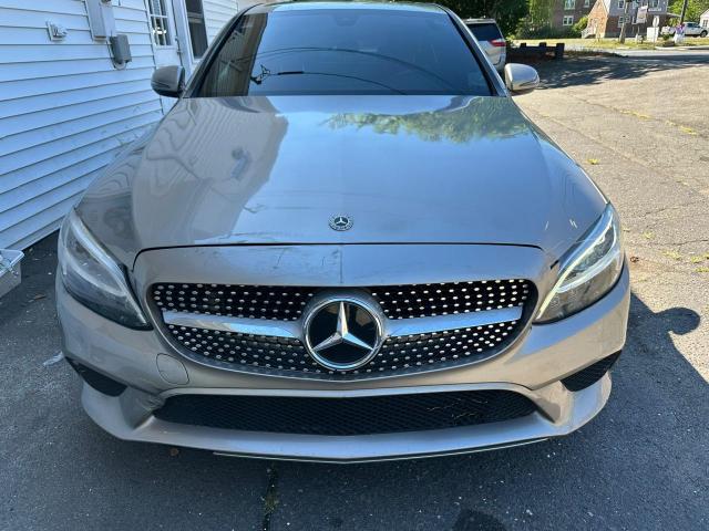 55SWF8EB8KU318095 - 2019 MERCEDES-BENZ C 300 4MATIC SILVER photo 5