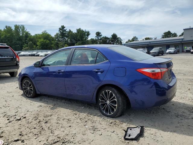 2T1BURHE6EC129438 - 2014 TOYOTA COROLLA L BLUE photo 2
