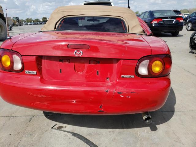 JM1NB3537Y0152759 - 2000 MAZDA MX-5 MIATA BASE RED photo 6