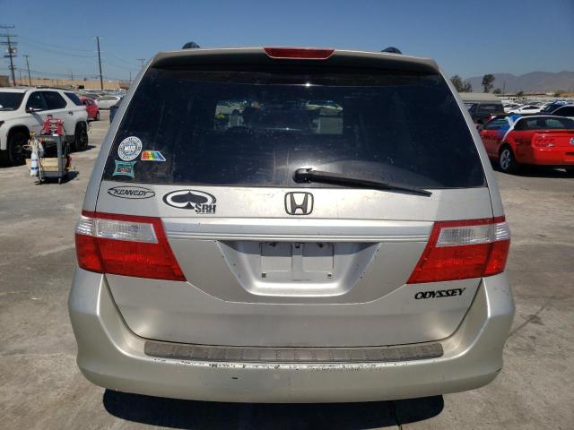 5FNRL38765B074789 - 2005 HONDA ODYSSEY EXL SILVER photo 6