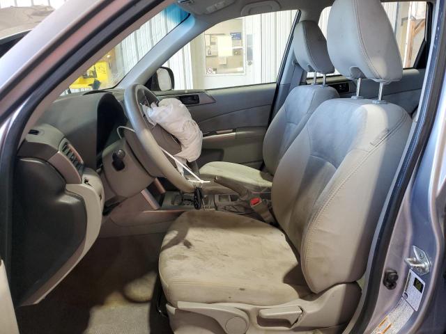 JF2SH6AC1AH757314 - 2010 SUBARU FORESTER 2.5X Күміс фото 7