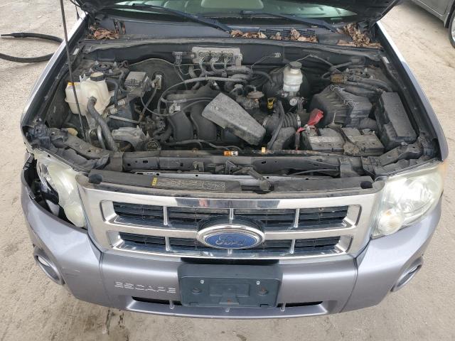 1FMCU93178KA78703 - 2008 FORD ESCAPE XLT SILVER photo 12