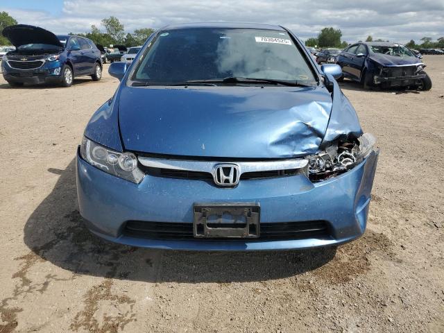1HGFA16528L057232 - 2008 HONDA CIVIC LX BLUE photo 5