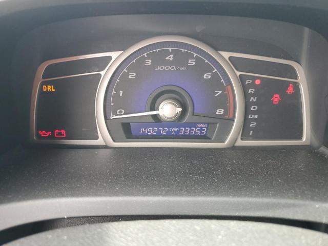 1HGFA16528L057232 - 2008 HONDA CIVIC LX BLUE photo 9