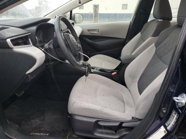 JTDEPMAEXMJ153178 - 2021 TOYOTA COROLLA LE BLUE photo 7