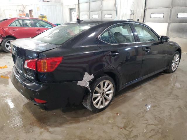 JTHCK262595029228 - 2009 LEXUS IS 250 BLACK photo 3