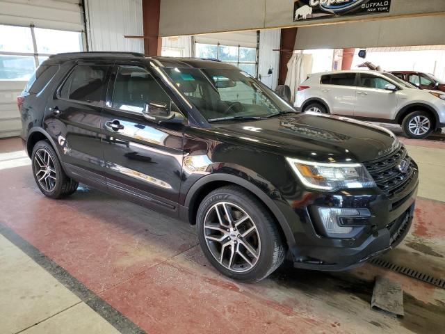 1FM5K8GT5HGC09134 - 2017 FORD EXPLORER SPORT BLACK photo 4