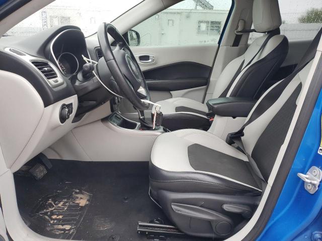 3C4NJCBB5JT233279 - 2018 JEEP COMPASS LATITUDE Көк фото 7