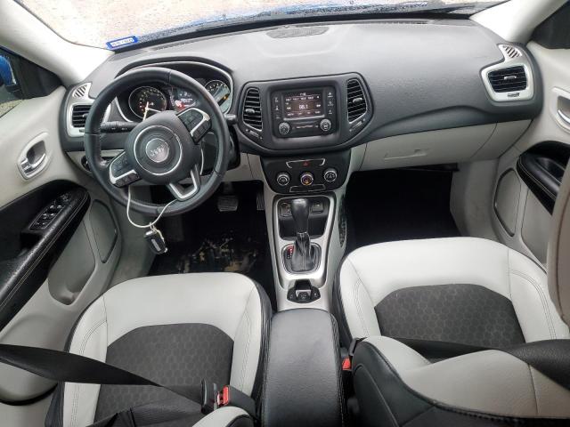 3C4NJCBB5JT233279 - 2018 JEEP COMPASS LATITUDE Көк фото 8