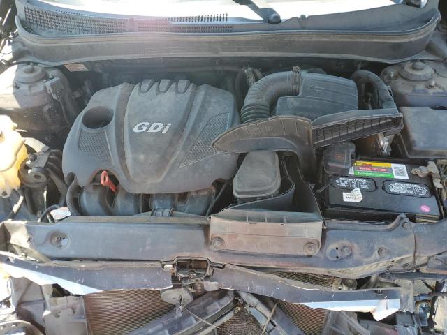 5NPEC4AC9DH533471 - 2013 HYUNDAI SONATA SE ლურჯი ფოტო 11