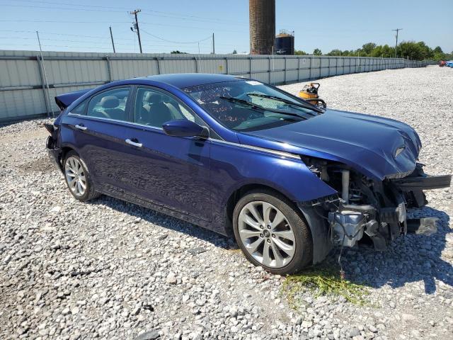 5NPEC4AC9DH533471 - 2013 HYUNDAI SONATA SE ლურჯი ფოტო 4