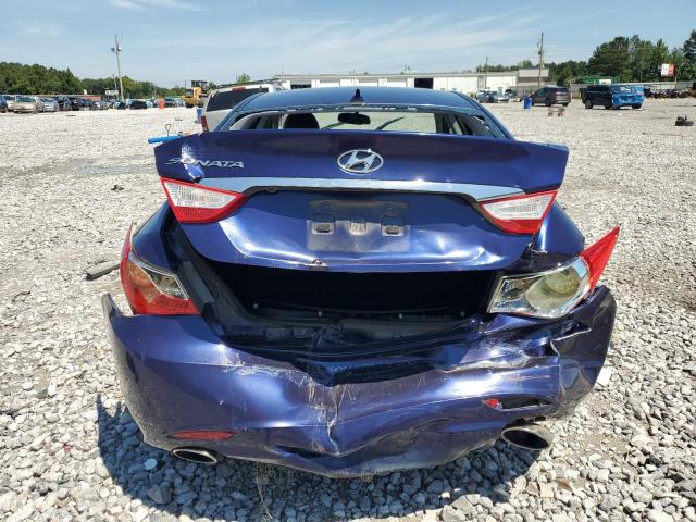 5NPEC4AC9DH533471 - 2013 HYUNDAI SONATA SE ლურჯი ფოტო 6