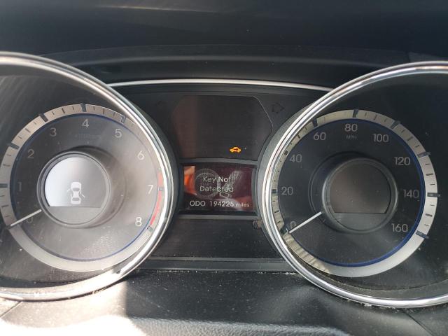 5NPEC4AC9DH533471 - 2013 HYUNDAI SONATA SE ლურჯი ფოტო 9