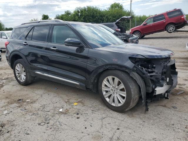 1FMSK8FH7NGB37297 - 2022 FORD EXPLORER LIMITED BLACK photo 4