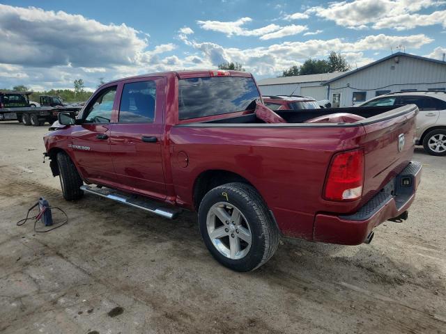 1C6RD7KT8CS144407 - 2012 DODGE RAM 1500 ST MAROON photo 2