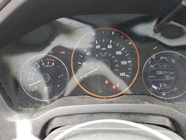 3CZRU6H51JM717479 - 2018 HONDA HR-V EX RED photo 9