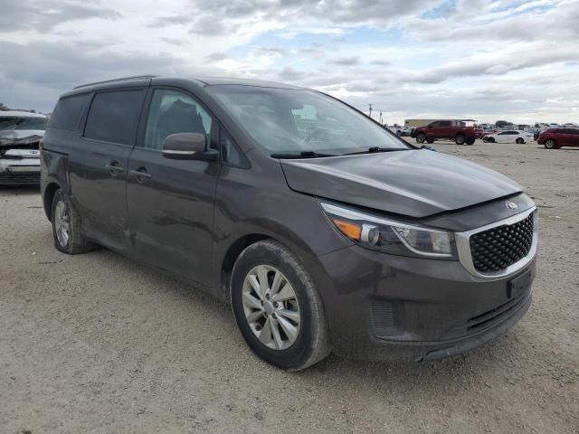 KNDMB5C19G6178655 - 2016 KIA SEDONA LX BROWN photo 4