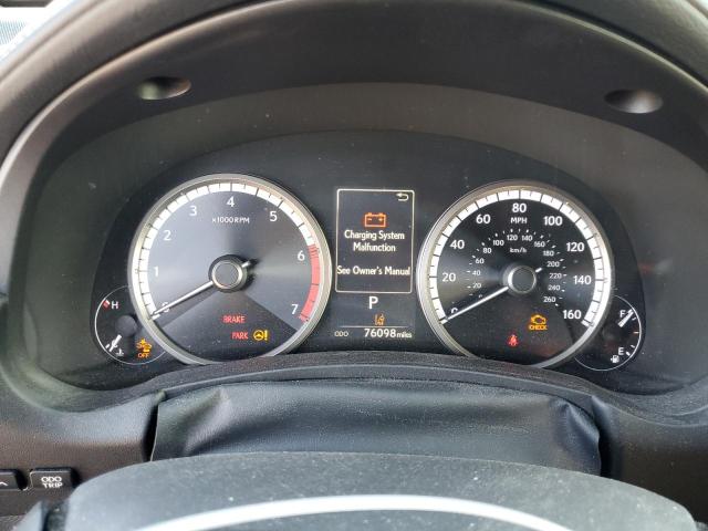 JTJYARBZ9K2120982 - 2019 LEXUS NX 300 BASE Srebrny zdjęcie 9