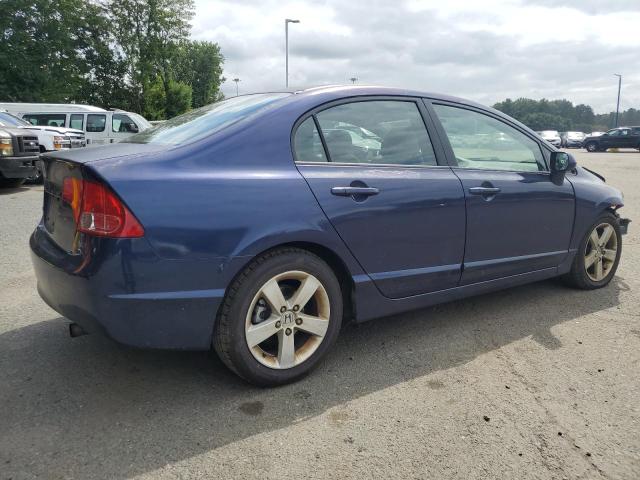 2HGFA16948H507575 - 2008 HONDA CIVIC EXL BLUE photo 3