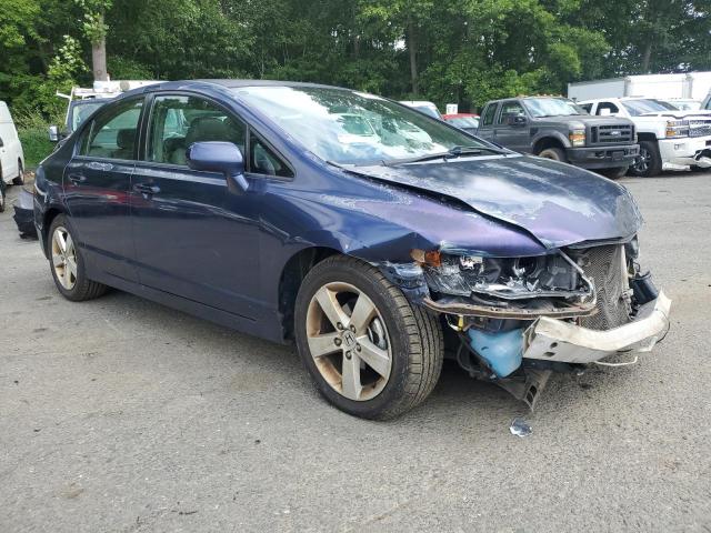 2HGFA16948H507575 - 2008 HONDA CIVIC EXL BLUE photo 4