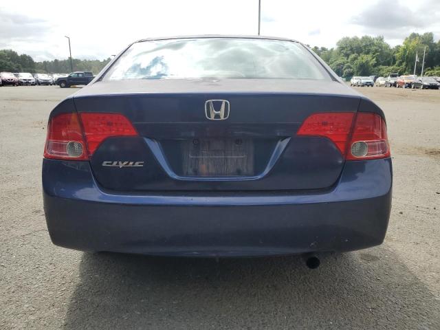 2HGFA16948H507575 - 2008 HONDA CIVIC EXL BLUE photo 6