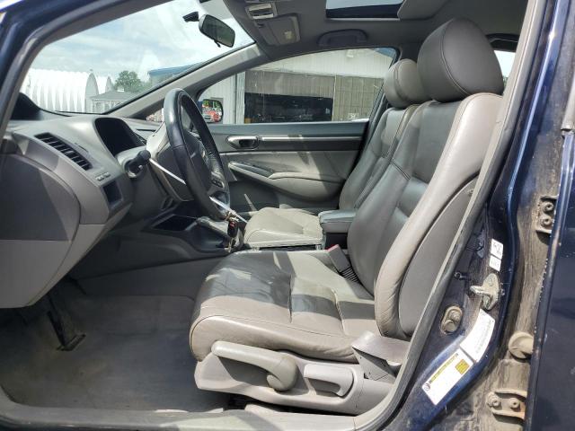 2HGFA16948H507575 - 2008 HONDA CIVIC EXL BLUE photo 7
