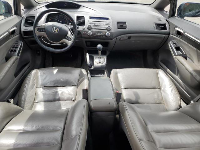 2HGFA16948H507575 - 2008 HONDA CIVIC EXL BLUE photo 8