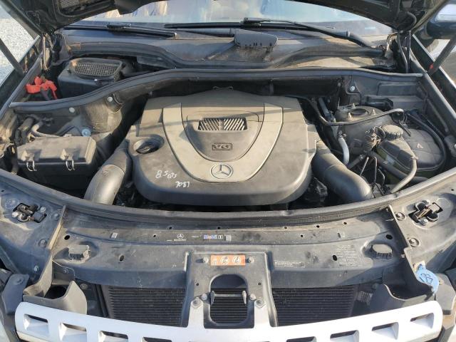 4JGBB8GB7AA565863 - 2010 MERCEDES-BENZ ML 350 4MATIC BLACK photo 12