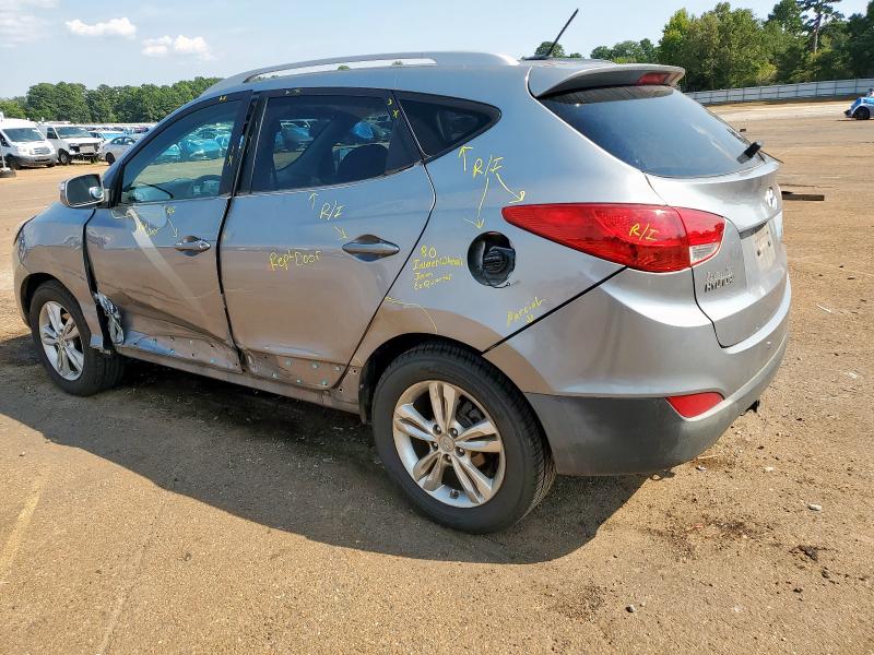 KM8JU3AC6DU675655 - 2013 HYUNDAI TUCSON GLS SILVER photo 2