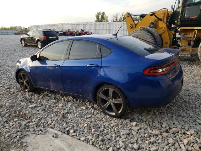 1C3CDFEB8ED732587 - 2014 DODGE DART GT BLUE photo 2