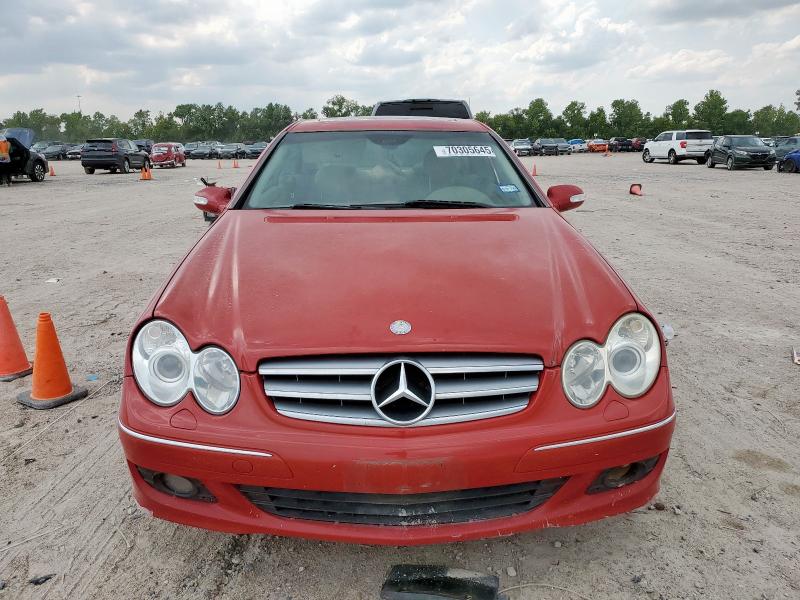 WDBTJ56H68F246577 - 2008 MERCEDES-BENZ CLK 350 红色 照片 5