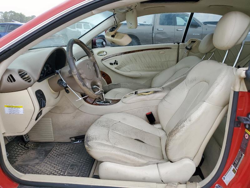 WDBTJ56H68F246577 - 2008 MERCEDES-BENZ CLK 350 红色 照片 7