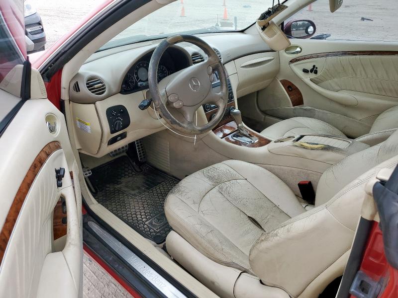 WDBTJ56H68F246577 - 2008 MERCEDES-BENZ CLK 350 红色 照片 8