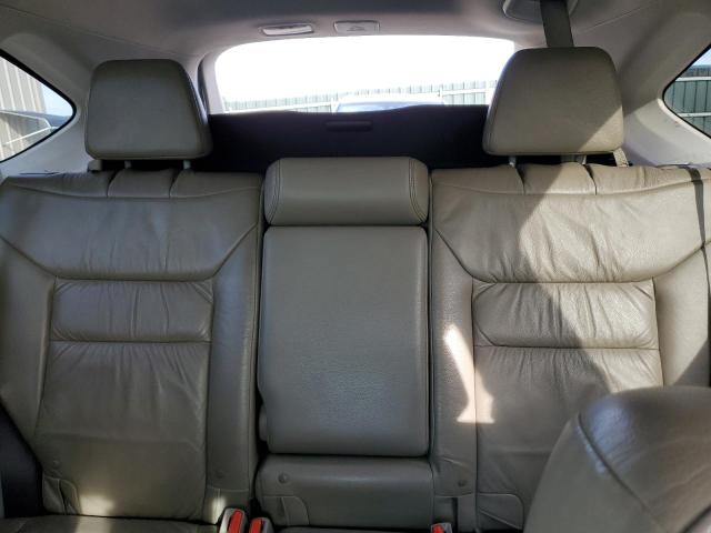 5J6RM4H72DL030166 - 2013 HONDA CR-V EXL WHITE photo 10