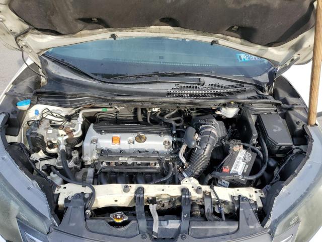 5J6RM4H72DL030166 - 2013 HONDA CR-V EXL WHITE photo 12