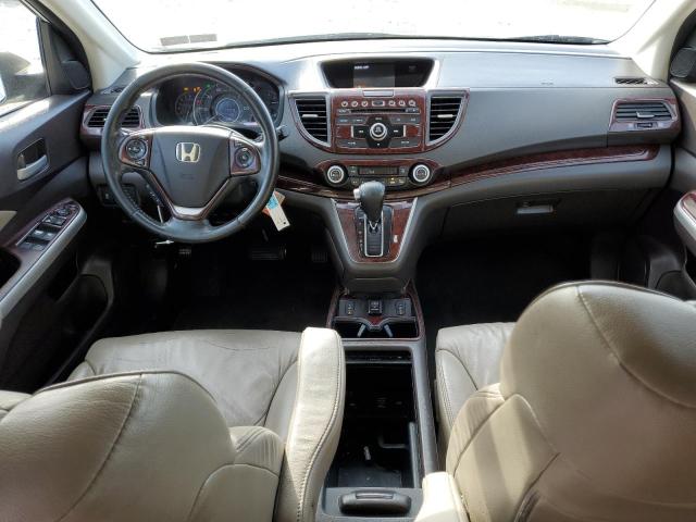 5J6RM4H72DL030166 - 2013 HONDA CR-V EXL WHITE photo 8