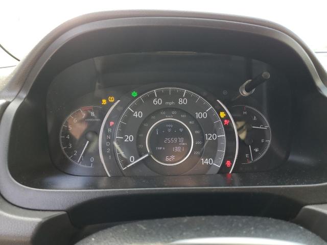 5J6RM4H72DL030166 - 2013 HONDA CR-V EXL WHITE photo 9