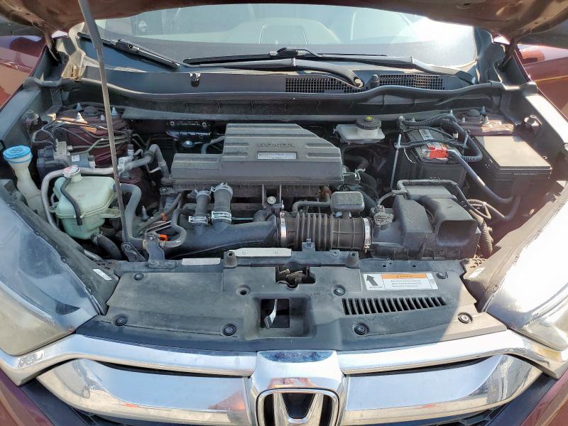 7FARW1H52HE048144 - 2017 HONDA CR-V EX BURGUNDY photo 12