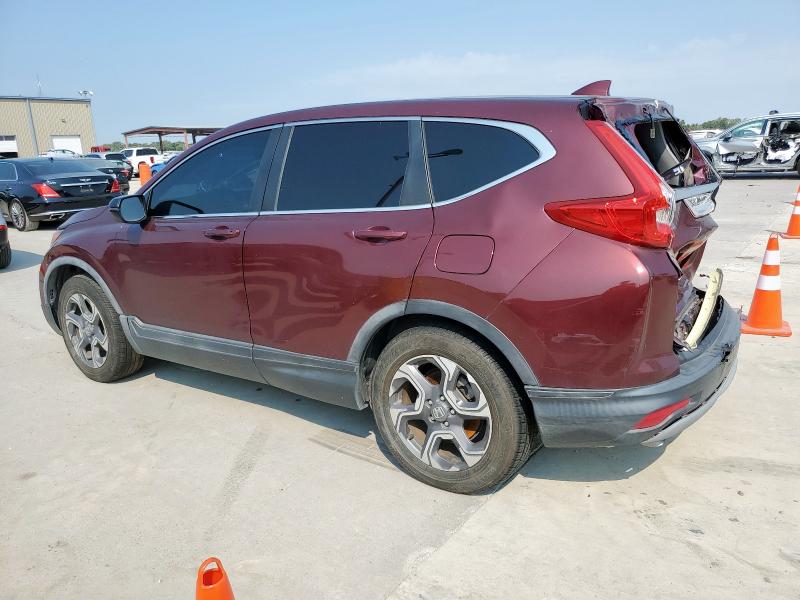 7FARW1H52HE048144 - 2017 HONDA CR-V EX BURGUNDY photo 2