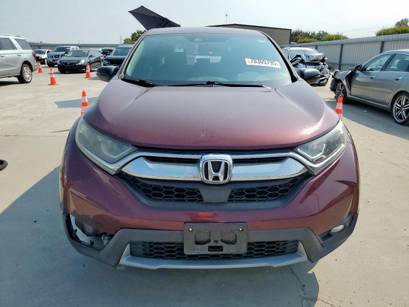 7FARW1H52HE048144 - 2017 HONDA CR-V EX BURGUNDY photo 5