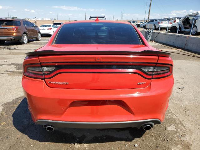 2C3CDXHG8LH101285 - 2020 DODGE CHARGER GT RED photo 6