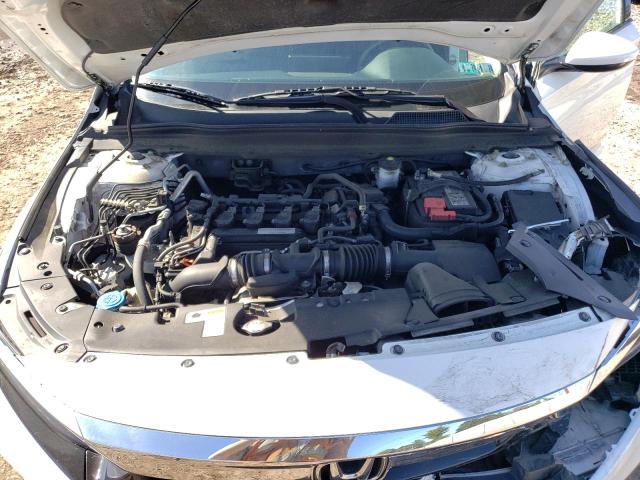 1HGCV1F15LA008969 - 2020 HONDA ACCORD LX WHITE photo 11