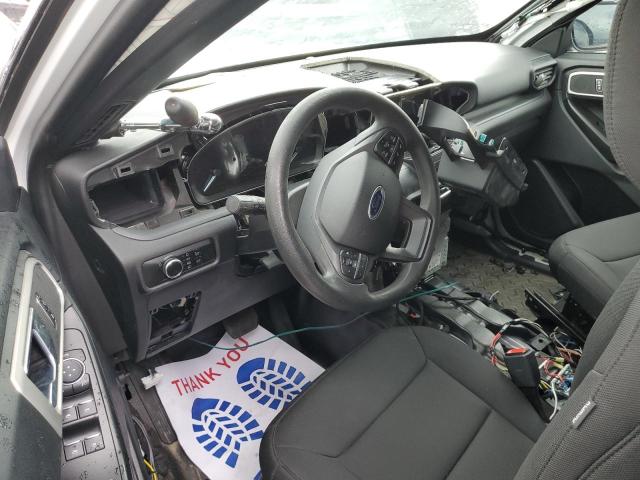 1FM5K8AC6MNA02637 - 2021 FORD EXPLORER POLICE INTERCEPTOR WHITE photo 8