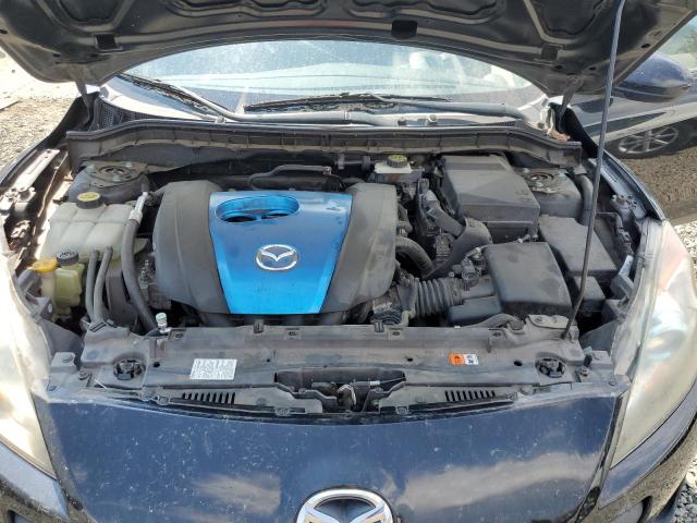 JM1BL1UP4D1836987 - 2013 MAZDA 3 I Чорний фото 11