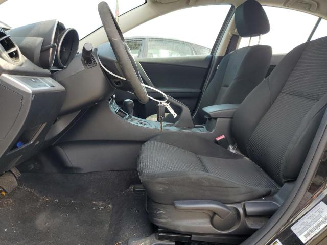 JM1BL1UP4D1836987 - 2013 MAZDA 3 I Чорний фото 7