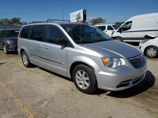 2C4RC1BG5CR308967 - 2012 CHRYSLER TOWN & COU TOURING SILVER photo 4