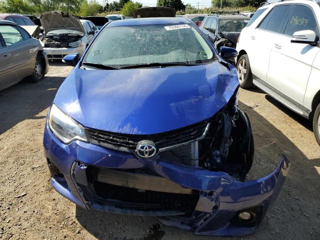 2T1BURHE7GC681887 - 2016 TOYOTA COROLLA L BLUE photo 5