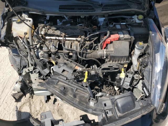 3FADP4BJ3JM140266 - 2018 FORD FIESTA SE BLACK photo 11