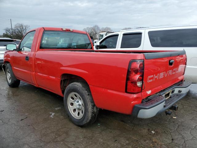 3GCEC14XX7G244299 - 2007 CHEVROLET SILVERADO C1500 CLASSIC RED photo 2